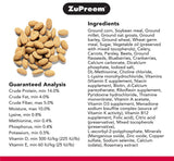 ZuPreem Natural with Added Vitamins, Minerals, Amino Acids Bird Food for Parrots and Conures - 3 lb