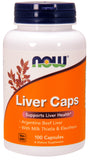 Now Supplements Liver Caps, 100 Capsules